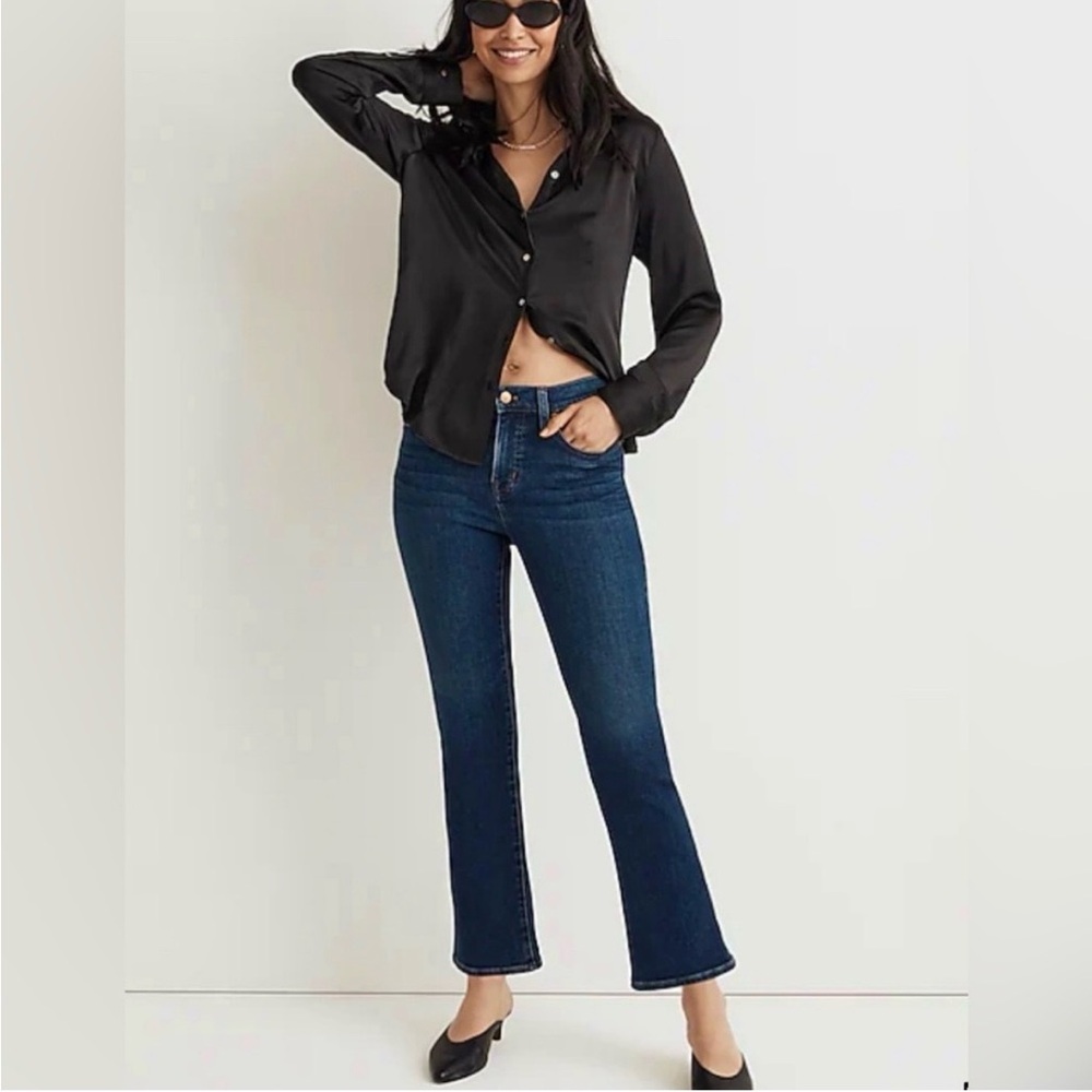 Madewell Midrise Kickout Jeans